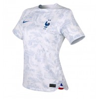 France Karim Benzema #19 Replica Away Shirt Ladies World Cup 2022 Short Sleeve